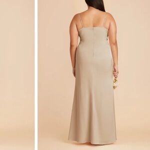 XXL Satin, Champagne Bridesmaid’s Dress